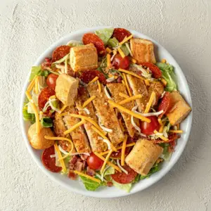 fazolis Crispy Chicken Bacon Ranch Salad