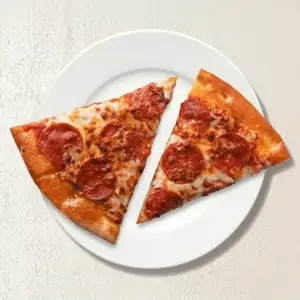 Fazoli's Pepperoni Pizza, Double Slice