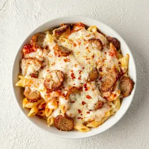 Fazoli's Spicy Baked Ziti with Italian Sausage